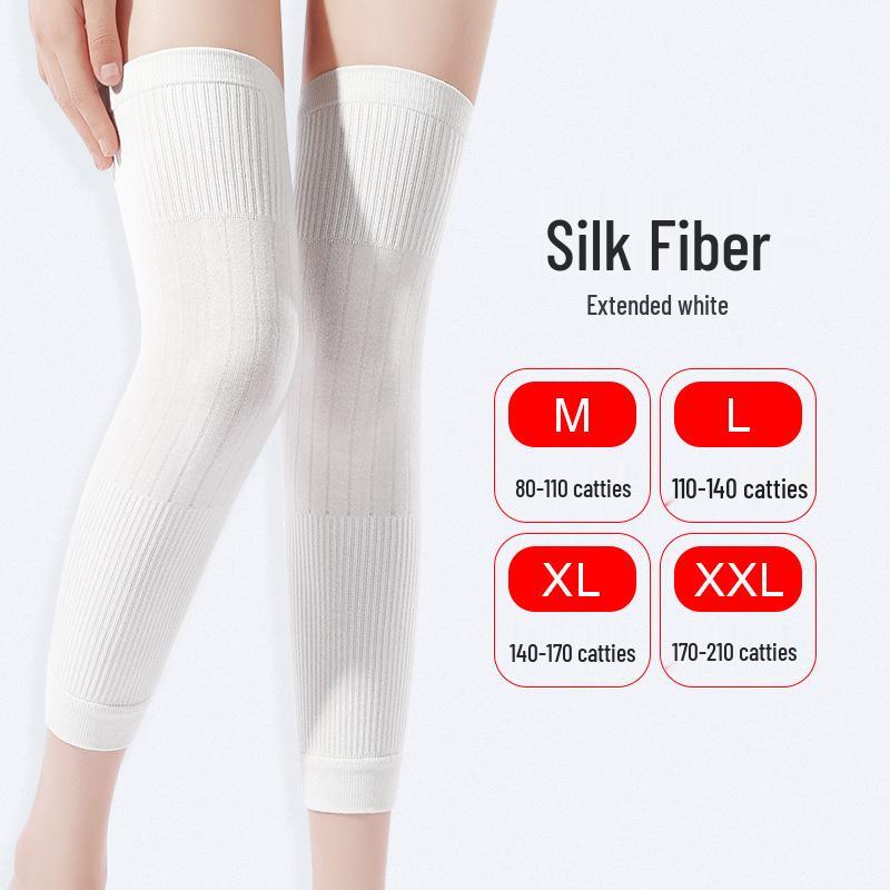 Silk Knee Pads for Men and Women - Non-Slip, Warm Joint Protection for All Seasons