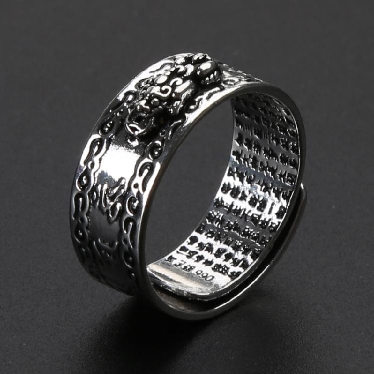 Feng Shui Pixiu Herren Damen Transfer Glücksring Dominanter Zeigefingerring