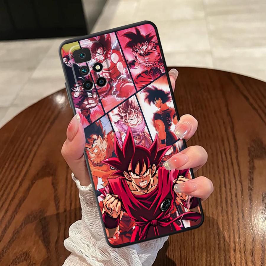 Anime DragonS BallS Case for Xiaomi Redmi 9 A5 12C A4 K40 K80 Pro A1 A2 Plus 10 14C 13C A3 Black Soft Phone Cover
