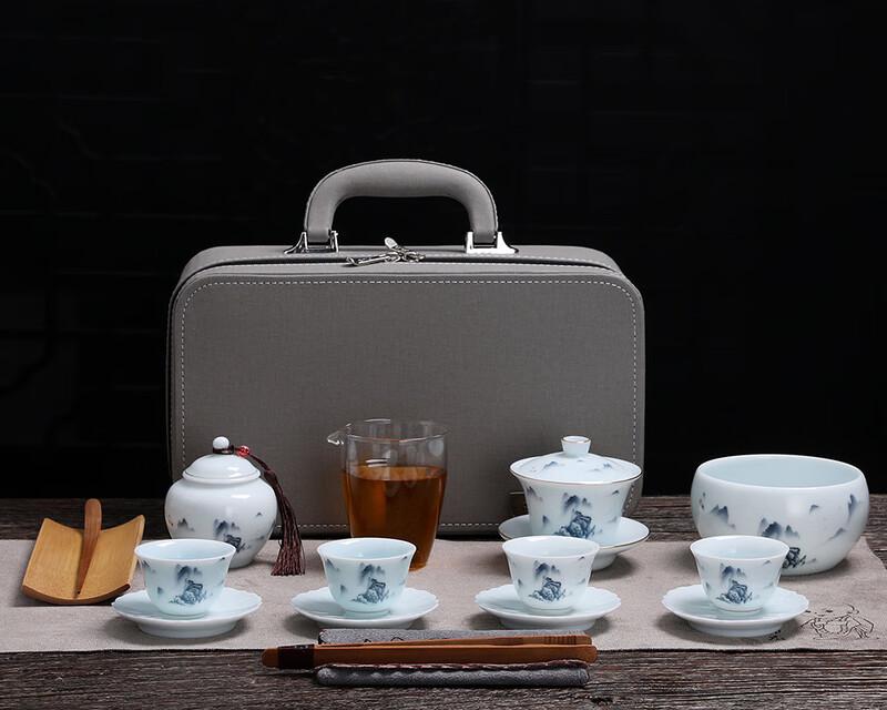 Qingbai Porcelain Kung Fu Tea Set