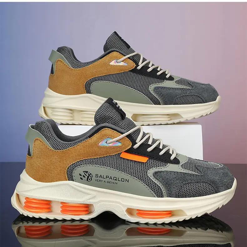 Breathable Summer Men's Sneakers Mesh Athletic Shoes