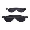 Faux Leather Blindfold BDSM Bondage Night Eye Erotyczny seks zabawka Gra dla dorosłych