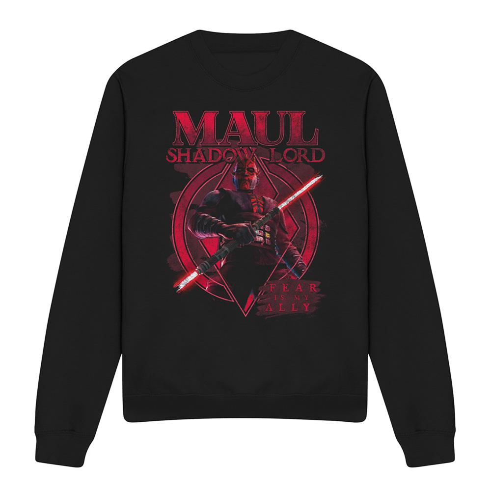 Star Wars: Maul-Shadow Lord Unisex Adult Fear Is My Ally Sweatshirt