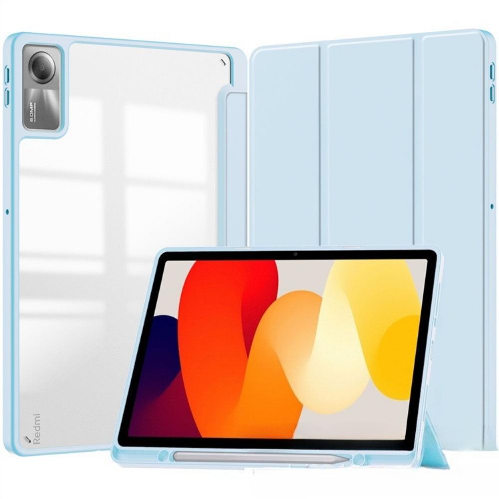 For Lenovo Xiaoxin Pad 2024 TB331FC Case M11 Acrylic Clear Tablet Cover Shockproof Lightweight Protective Shell