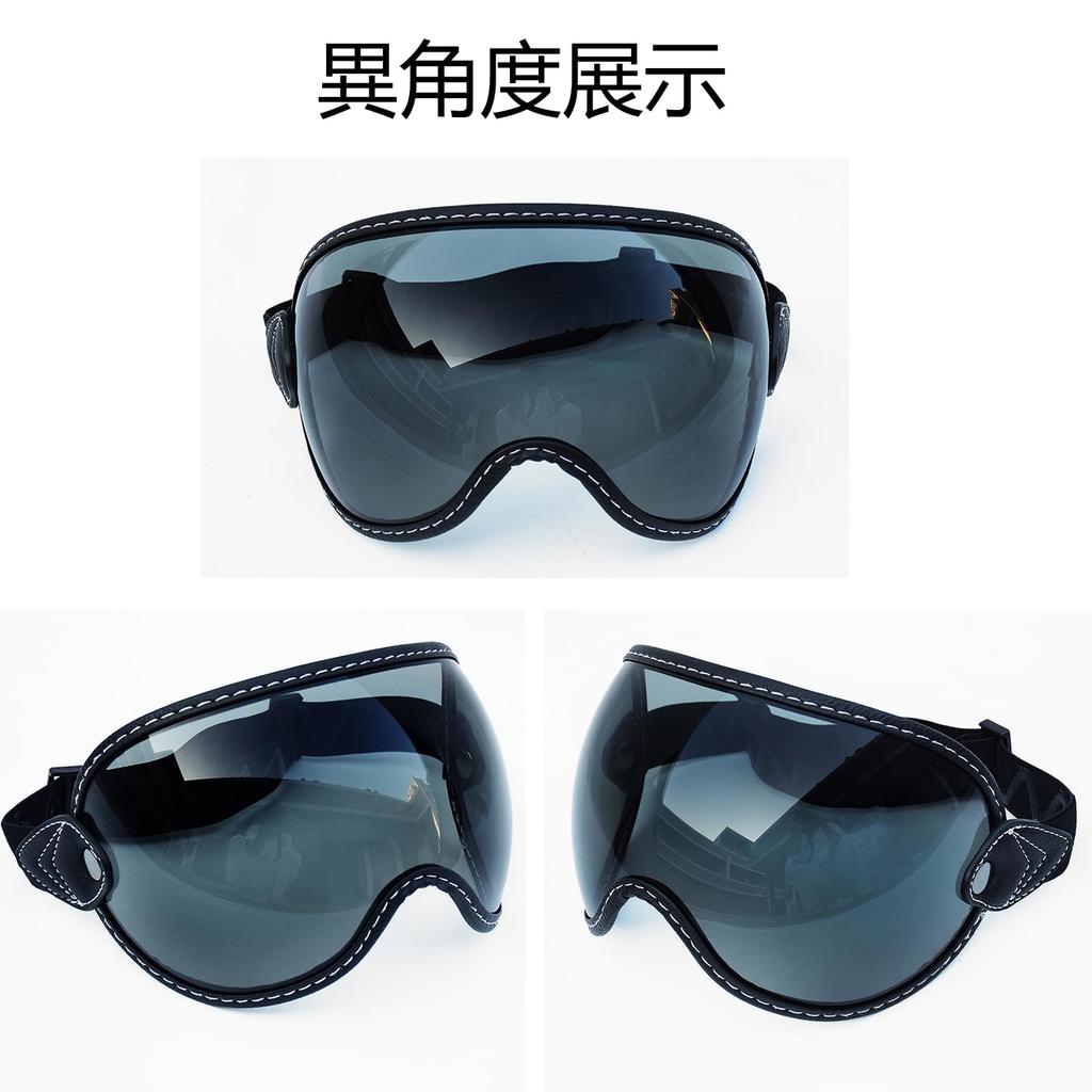 LaliLaco Motorcycle Goggles, Offroad, Motocross, Full Face Protection, Motorcycle Helmet Compatible, Outdoor, UV400, UV