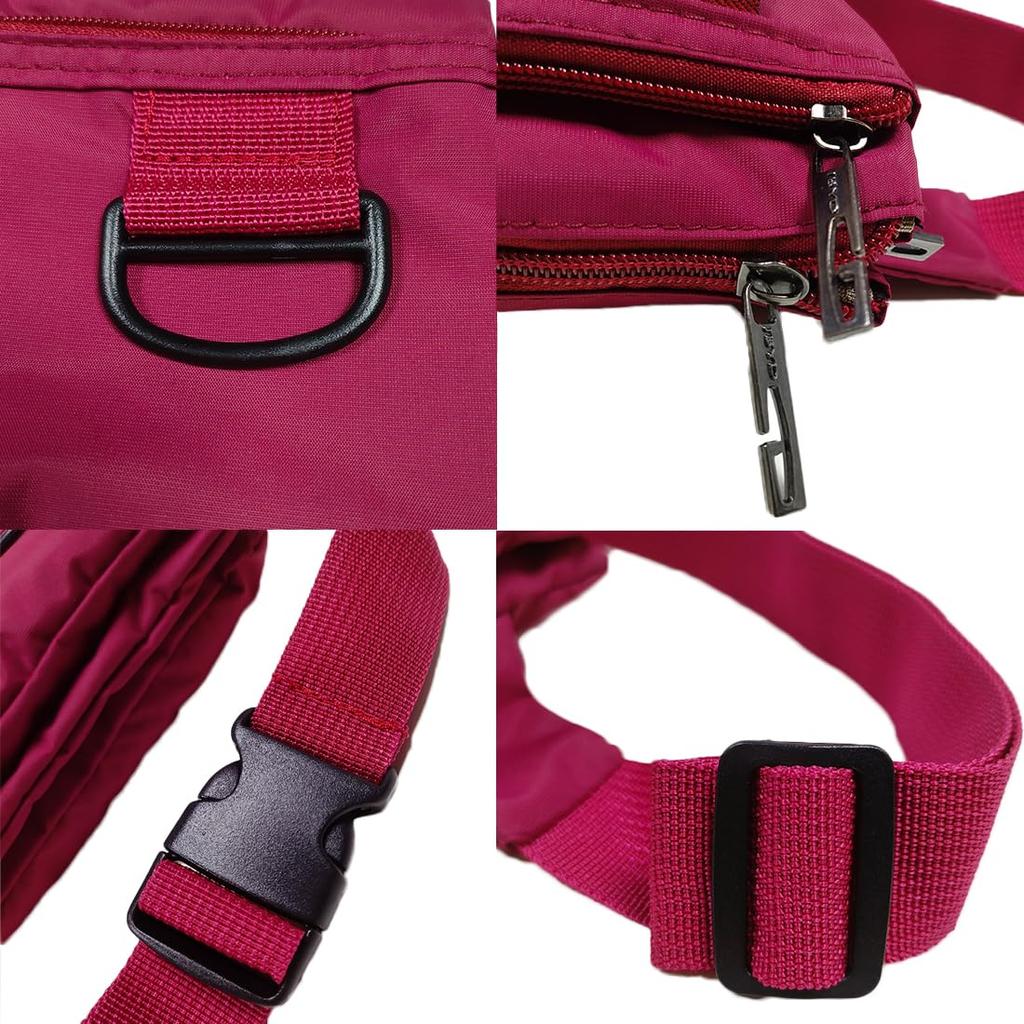 Multifunktionale Hüft-Körper-Hüfttasche für und Rote Tasche, Klein, Leicht, Schlank, Tasche, Laufen, Reisen, Wandern, Gehen, Arbeit, Mehr,