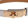 HERMES H069853CD01 cinturón blanco Epsom Mujer