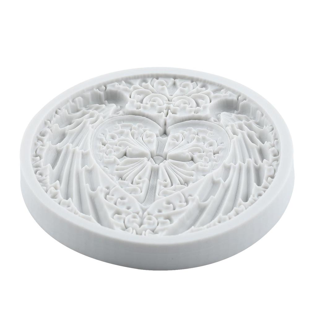 Baroque Style Silicone Mold Angel Wings Fondant Molds Cake Decorating Tools Cupcake Topper Candy Sugar Craft Gum Paste Polymer Clay