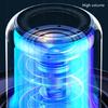 Portable Wireless Bluetooth-compatible Speaker Mini Player Colorful LED Light