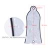 2 Holes Bell Shaped Truss Rod Cover Plate Scroll Plate for LP SG Flying V ES Guitar 3 Colors for Option