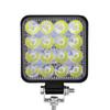 Waterproof Work light 6000K Shockproof 48W 16-LED Floodlight Car Driving