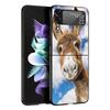 Funny Donkey Case For Samsung Galaxy Z Flip 7 6 5 4 3 Z Flip7 Flip6 Flip5 Flip4 5G Phone Cover Flip3 Folding Coque