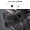 Univerzální 7/8" 22mm 24mm Retro rukojeti pro motocykly Protiskluzové pryžové rukojeti pro motocykly Moto Scooter Motocross Motorbike