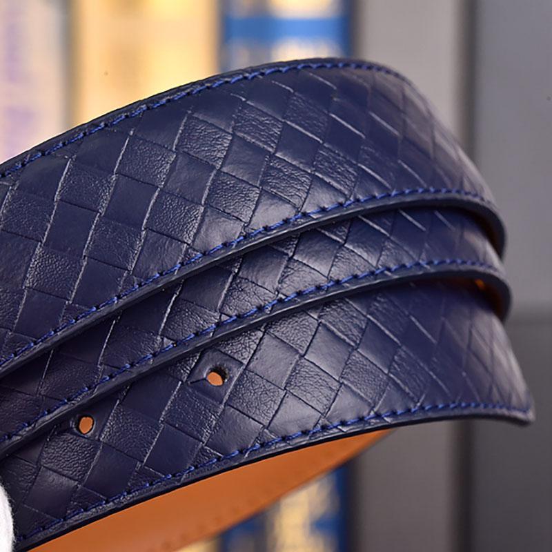 Salvatore Ferragamo Pánský opasek z hovězí kůže 3,3 cm Luxusní značkový designový opasek Oblek Džíny Formální Značka