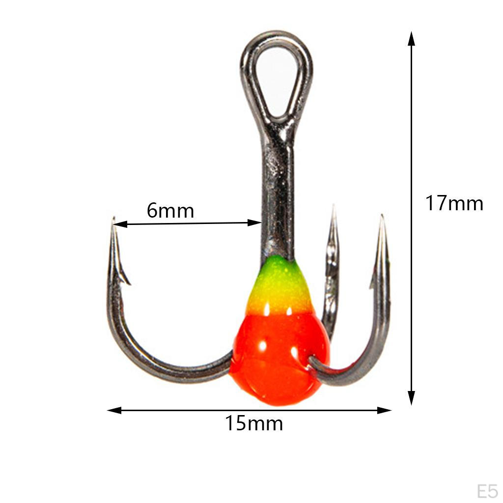 Fishing Jig Head Lead Hooks Crank Hook for Freshwater Ice Saltwater Heads