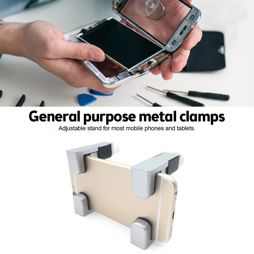 1/4/ Pcs Mobile Screen Separator Adjustable Alloy Clip Fixture Clamp Phone Repair Tools LCD Display Clip For IPhone/IPad/Tablet