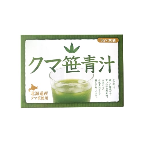 

Riken Hokkaido Bear Bamboo Green Juice, 90g (3g x 30 packets)