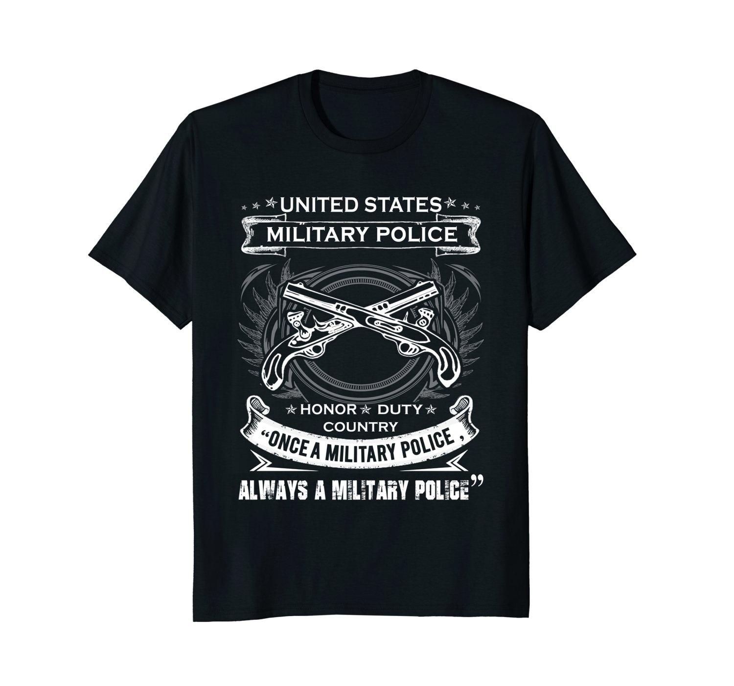 

Футболка унисекс с короткими рукавами Once A Military Police Always A Military Police