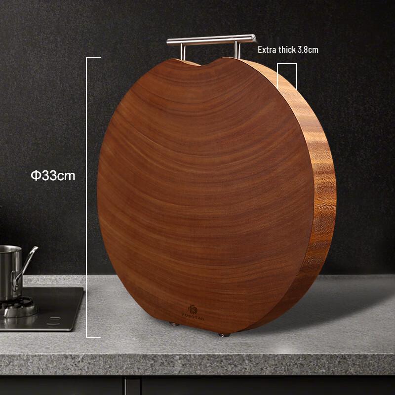 African Blackwood Round Cutting Board