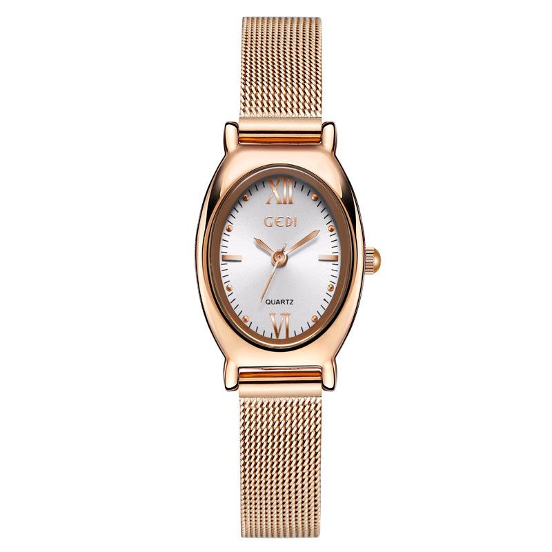 Oval High-End Women'S Watch, Small And Exquisite High-Value Guangzhou Watch, Women'S Waterproof Quartz Watch