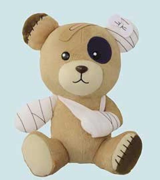 

Girls Panzer Super DX Plush Toy Nishizumi Bear & [Boko] Miho s