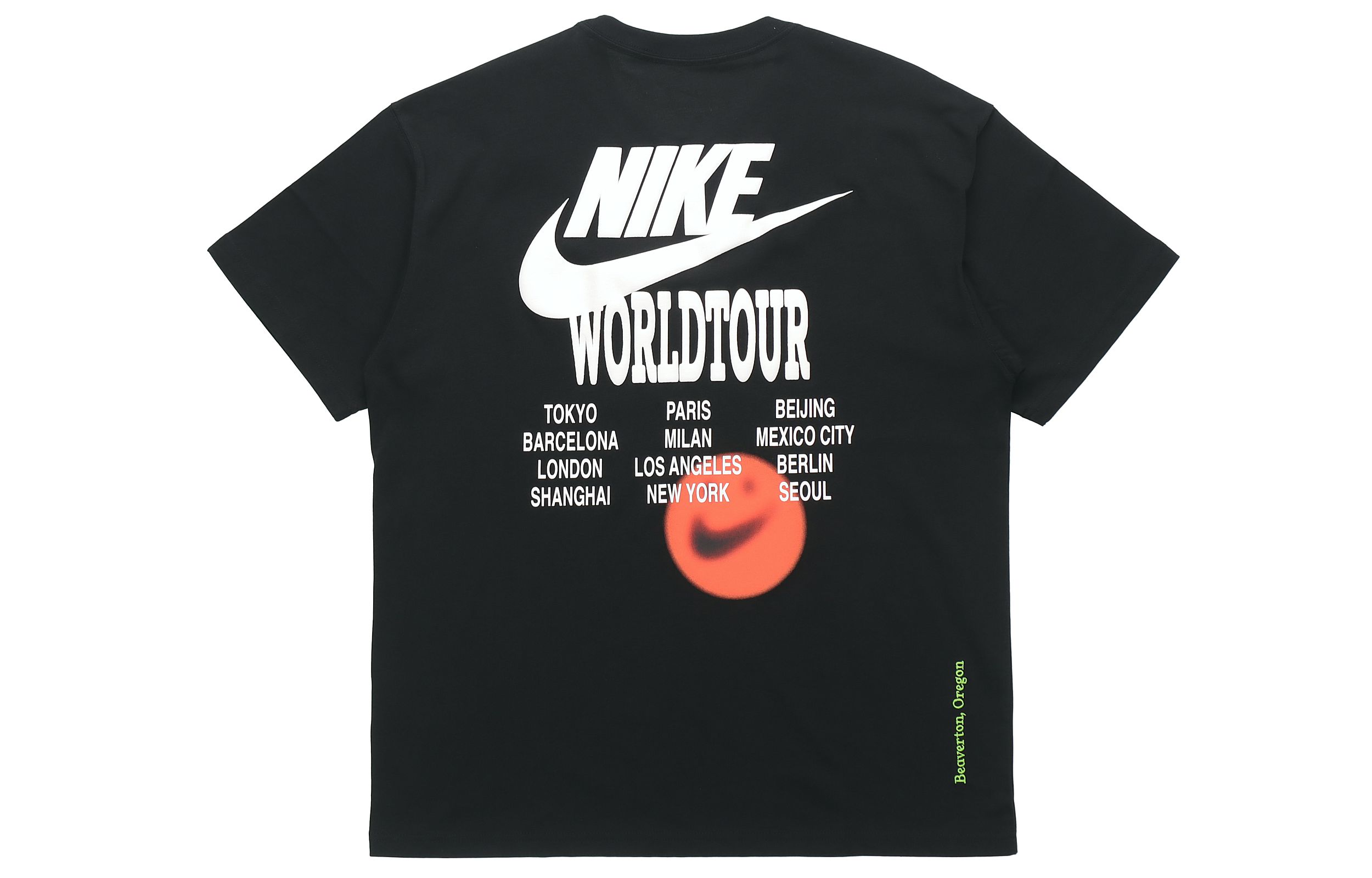 

Nike T Shirts Men s Black Crew Neck Moderate Straight Fit DR1210-010 S