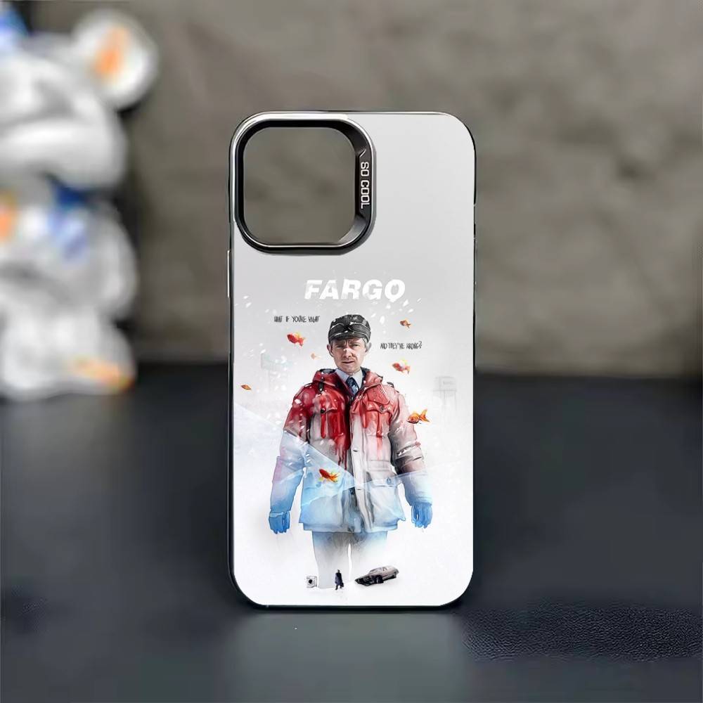 

classics TV F-Fargo Phone Case For iPhone 17 16 15 14 13 12 11 Pro Max Plus Silver candy Matte Cover iPhone11PROMAX