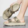2025 New Summer Outerwear Slippers for Men Casual Anti-slip Beach Shoes Male Solid Color Designer Slipper Shoes Men