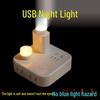 Compact USB Night Light - Eye-Friendly Bedside Lamp for Bedroom and Dorm, Energy-Saving Portable Atmosphere Lighting