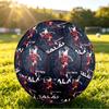 Taille 5 Personnalisée Ballon de Football Motif Mohamed Salah Jeu d'Extérieur Ballon de Sport Cadeau