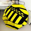 Peñarol Football Club Emblem Umbrella Folding Umbrella, Automatic Umbrella 8-Frame for Travel, Camping Use Gift for Halloween Christmas