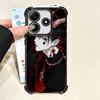 Devil Bad Boy Anime Style Plating Phone Case For Xiaomi Poco X5 X6 X7 X8 Pro Max F8 Ultra F7 M8 M7 M5S Redmi 15C 15 14C 13C 13 X