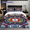 Royal Portuguese Heritage Bedding (1 * duvet cover + 2 * pillowcase, without core) Bedding set Duvet cover and pillowcase Christmas birthday gift