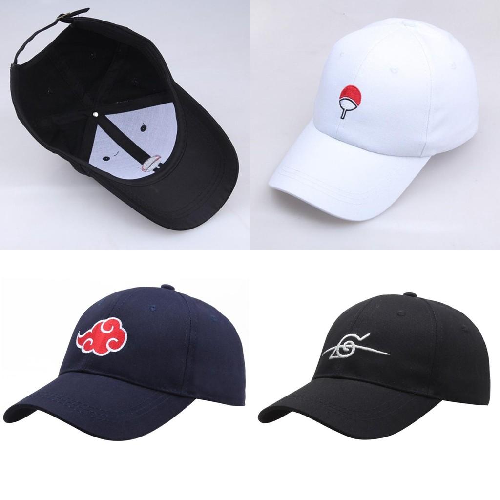 Stylish Anime Baseball Cap For Men And Women With Uchiha Emblem Embroidery