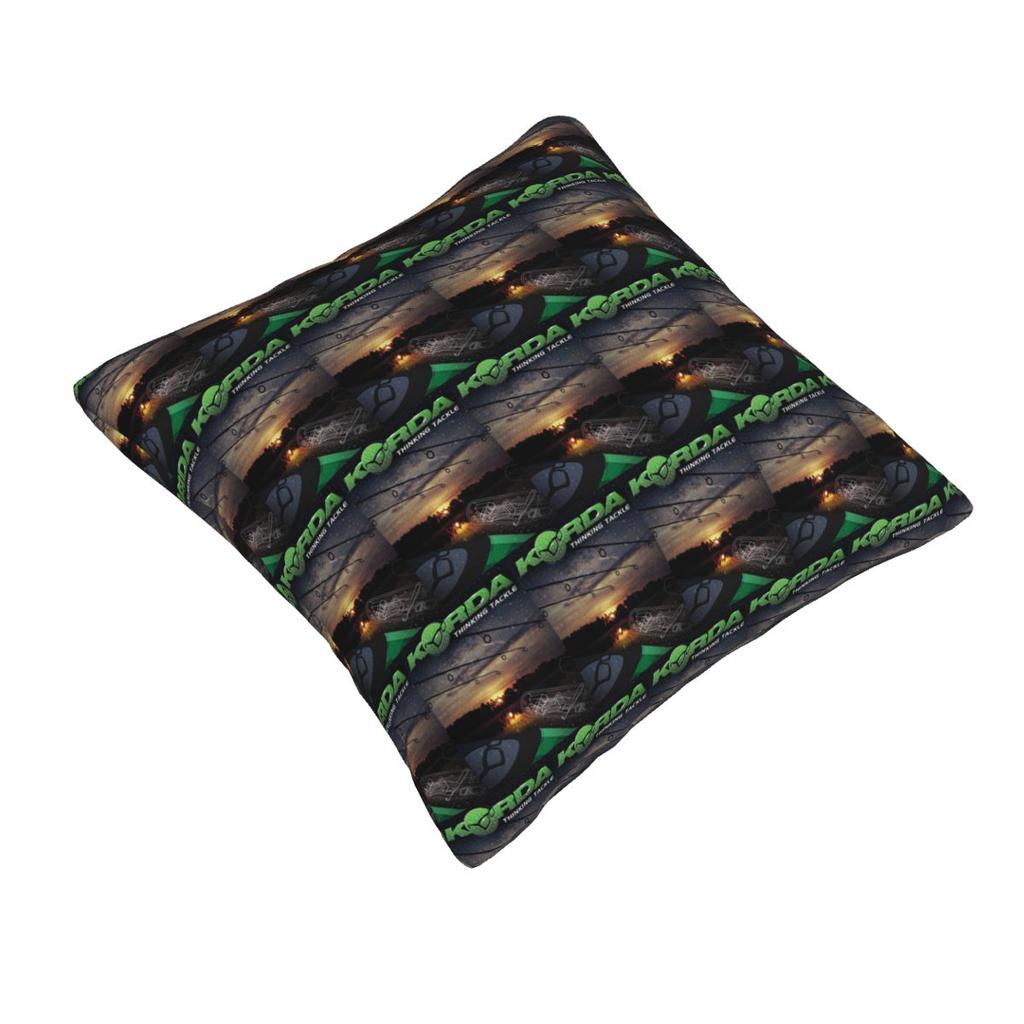 Korda Fishing Logo Square Pillowcase Pillow Cover Cushion Zip Decorative Comfort Throw Pillow for Home Sofa