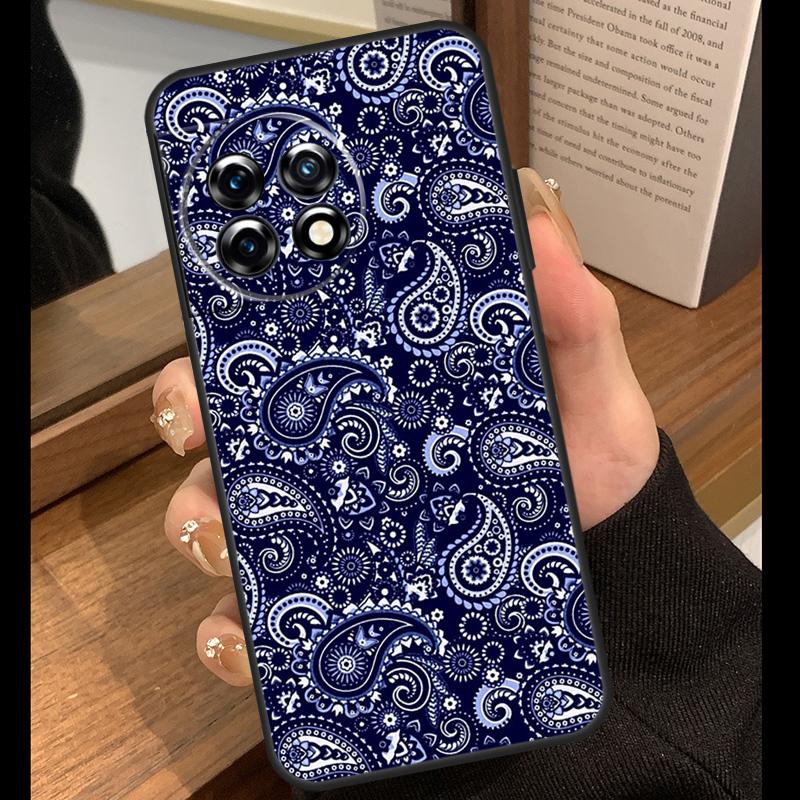 Bandana Seamless Pattern Case For OnePlus 15 13 12 11 10 15R 13R 12R 10T 13T OnePlus Nord 5 CE 4 3 Lite N20 N30 Cover