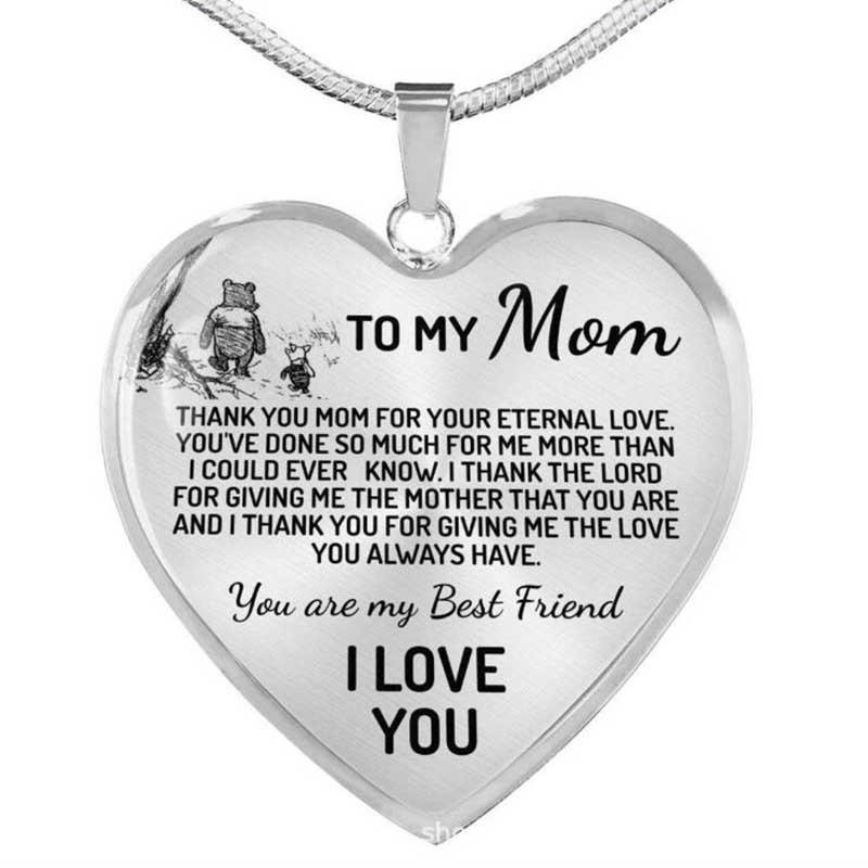 Für meine Tochter Liebesanhänger Halskette - Europäischer & Amerikanischer Allround-Schmuck Pulloverkette