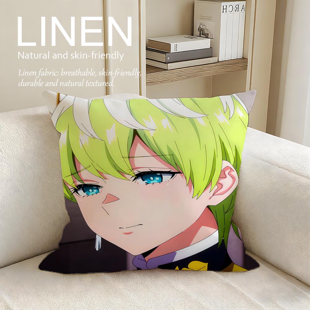 Cute Mato Seihei No Slav Cushion Cover Pillowcase Set Pcs X X Breathable Washable Sofa Cushion Cover