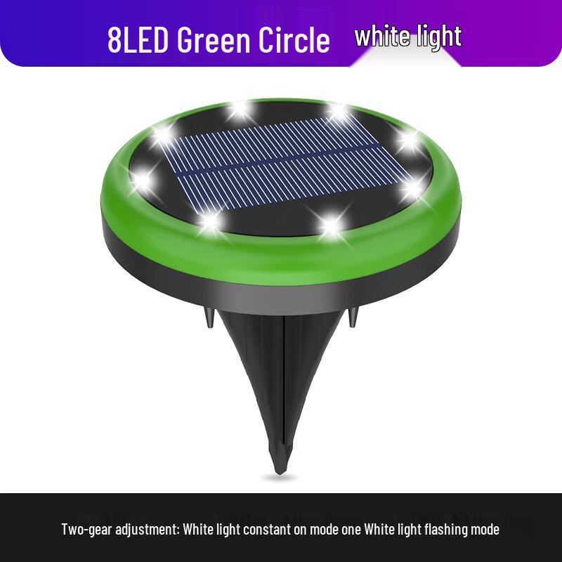 Lishi Solar Waterproof LED Garden Ground Lights