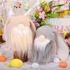 Easter Long Ear Bunny Doll Ornament Creative Faceless Elf Doll Party Decorations