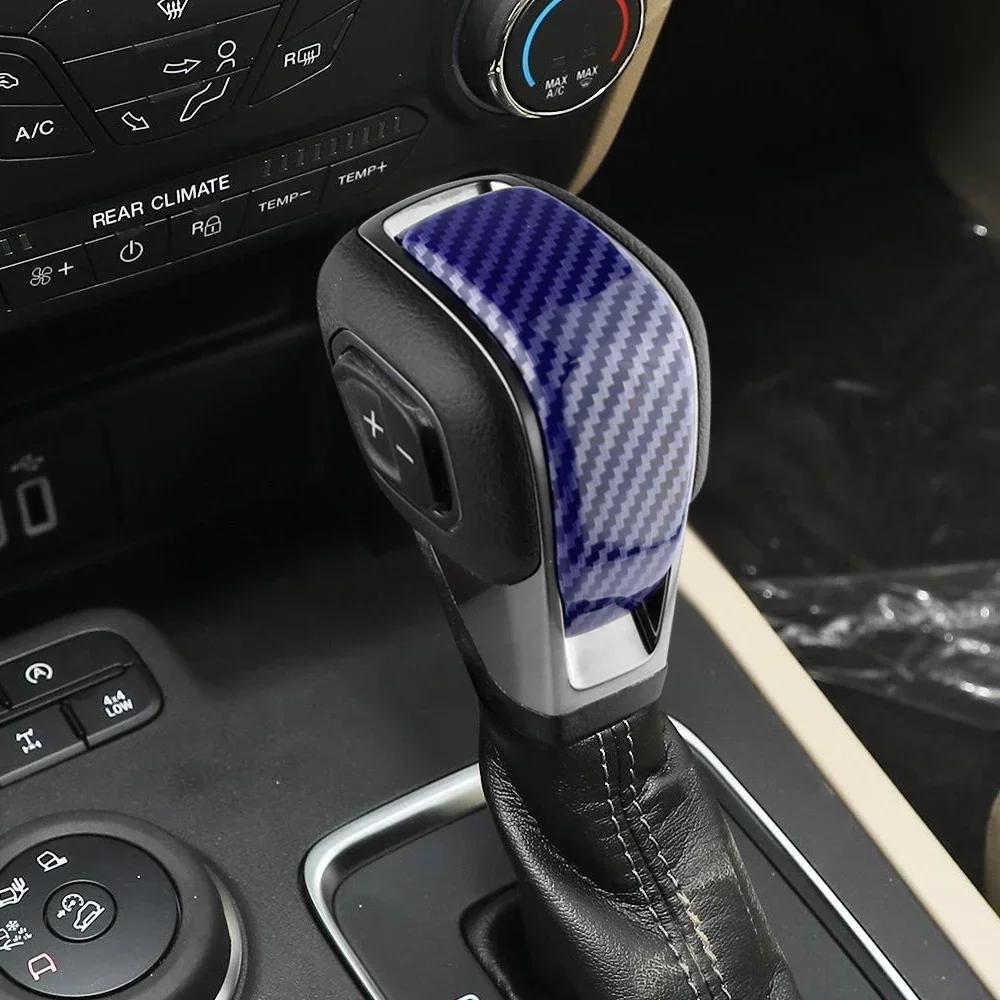 For Ford Ranger 2018-2026 Everest 2020-2026 AT Gear Shift Knob Sticker Gear Knob Cap Decoration Cover Interior Trim Accessories