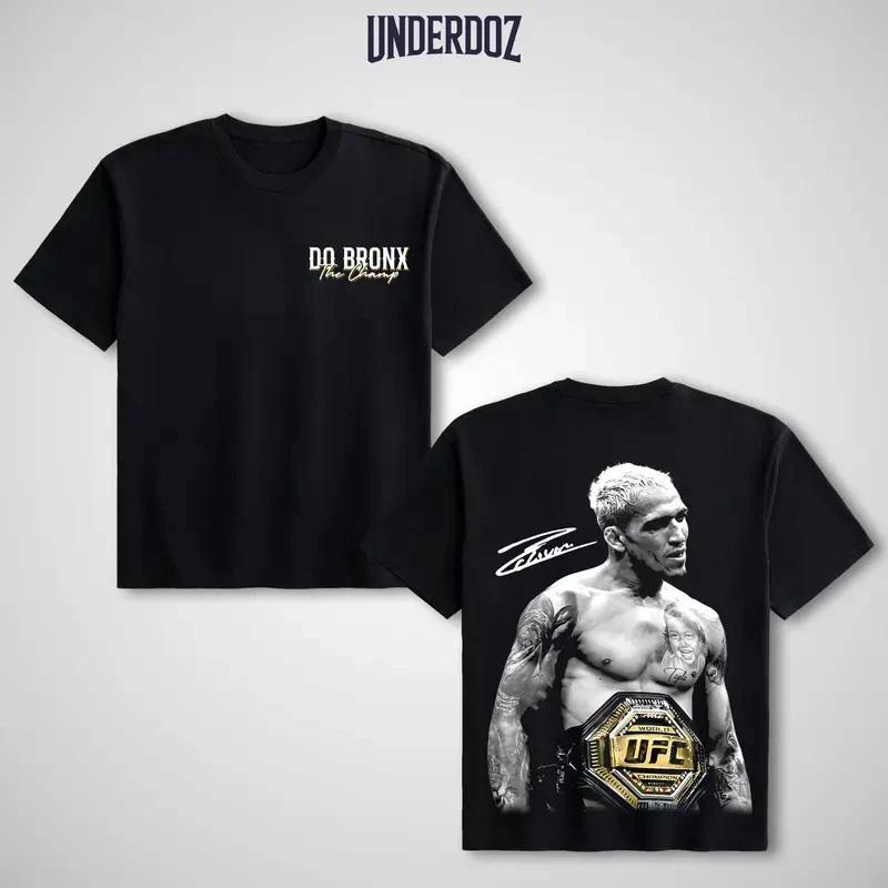 CHARLES OLIVEIRA T-SHIRT, UFC Fighters Champion Tee, Heavy Cotton Graphic Tee L