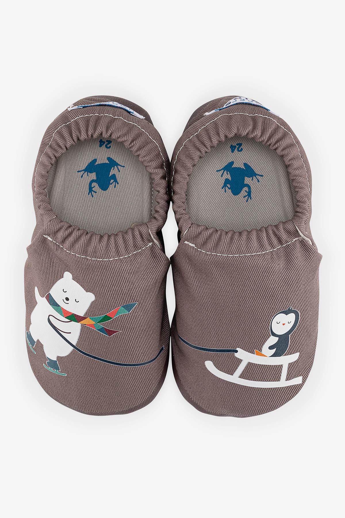 

Buddy-Buddy Hyper Warm Gray Barefoot Smart Booties 19 сірий