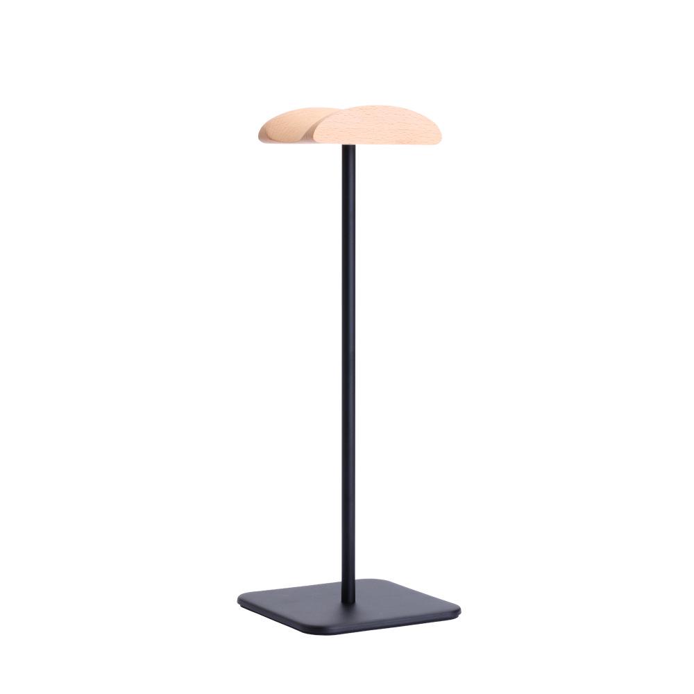 Walnut Wood & Aluminum Alloy Over-Ear Headphone Stand