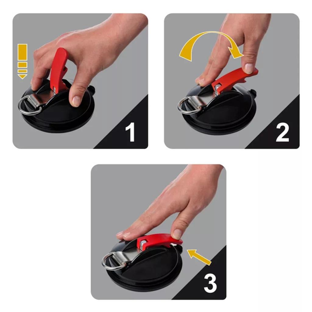 Vacuum Suction Cup Anchor with Securing Hooks Heavy Duty Car Strap Suction Cup Multifunctional Pet Strong Suction Cups