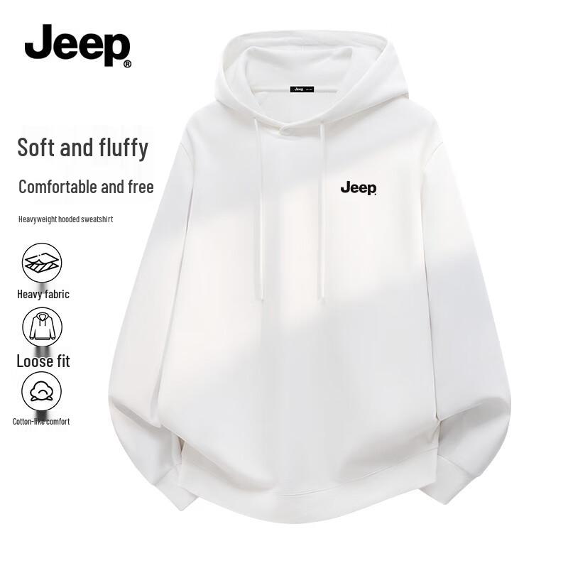 Jeep Men's Heavyweight Pullover Hoodie