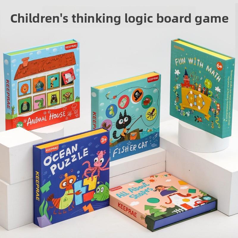 Teaser Brain Kids Magnetic Puzzle Board For Educational Concentration Practice