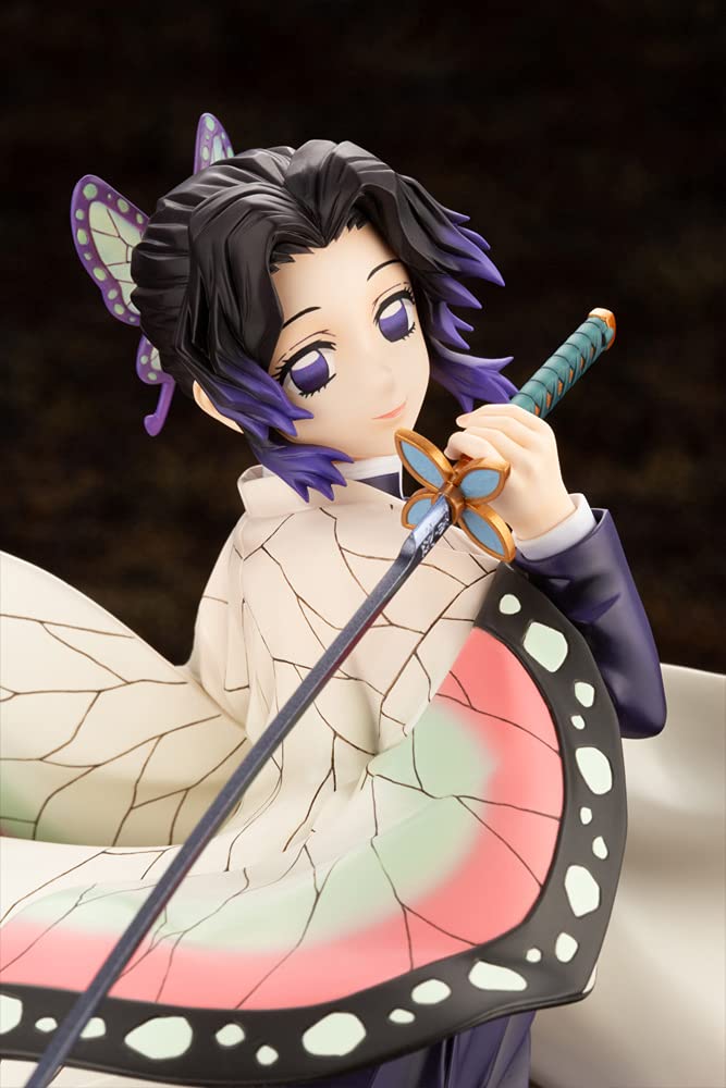 ARTFX J Demon Kimetsu no Yaiba Shinobu Kocho stupnice PVC lakovaná hotová figurka PP975 Slayer 1/8