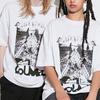 Uniqlo X Louvre Collaboration SS23 Round Neck Graphic Print Loose Fit Short Sleeve T-Shirt Unisex Tops White 456301-00