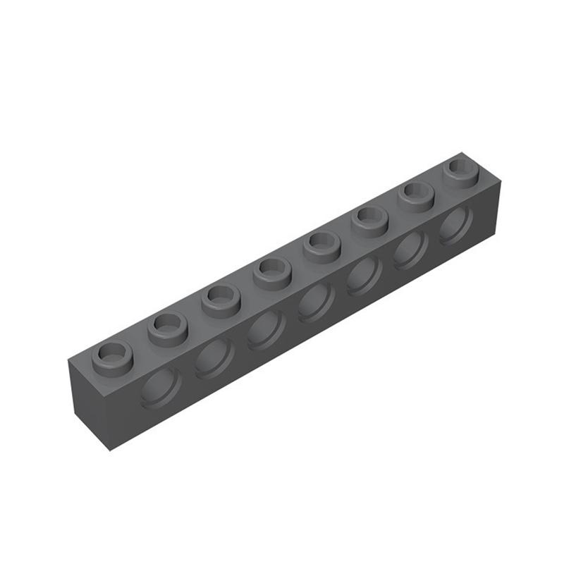 10 ks 3702 1x8x7 děr Silné Stavební kostky s otevřeným středem Moc Příslušenství Kompatibilní s kostkami DIY Náhradní díly Hračky